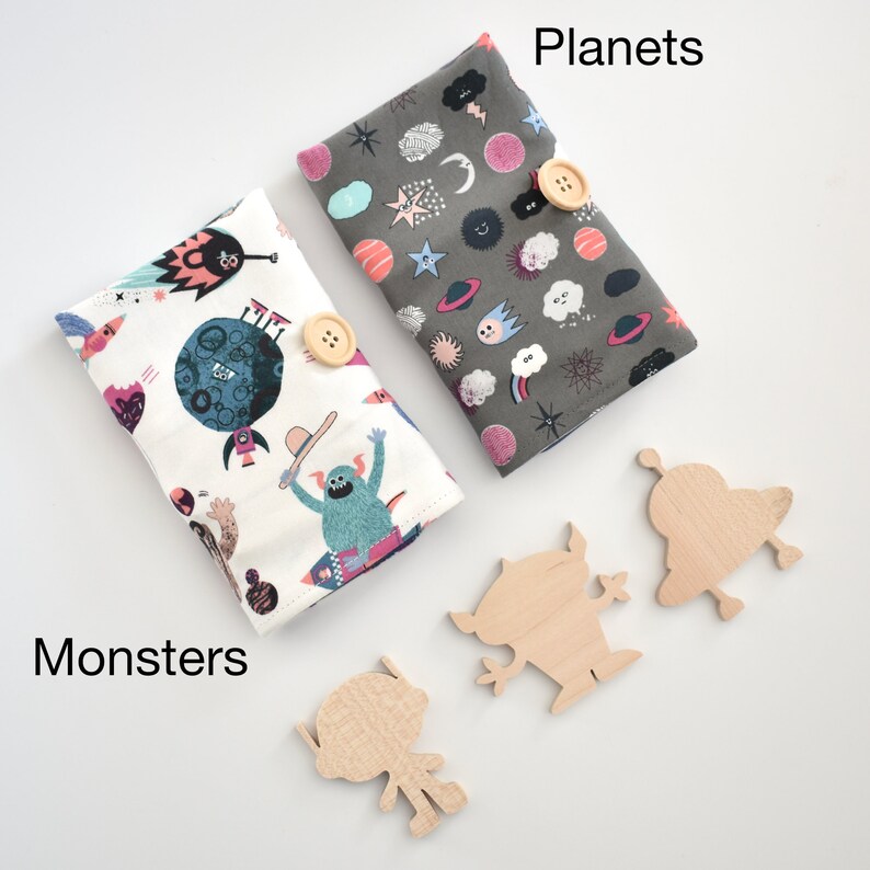Tender Leaf Toys Space Adventure Wooden Rocket Set - 7-Piece Outer Space Playmat & Toys For Kids 3+ - View #9