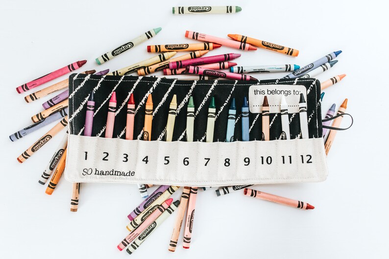 Personalized Crayon Wallet
