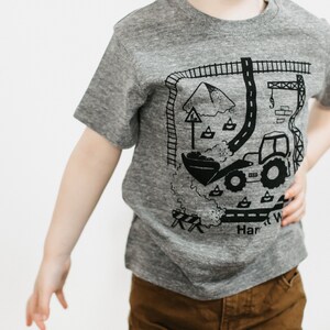 Kids construction t-shirt