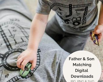 Dad Gift From Toddler Gift To Dad Matching Shirt Birthday Gift For Dad From Son Dad Gift Last Minute Fathers Day Gift Fathers Day Printable