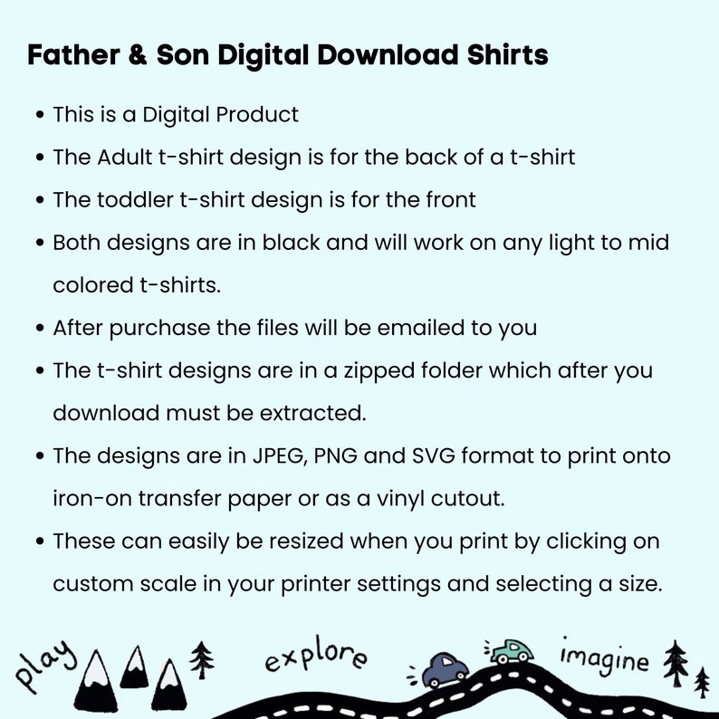 father and son shirt details