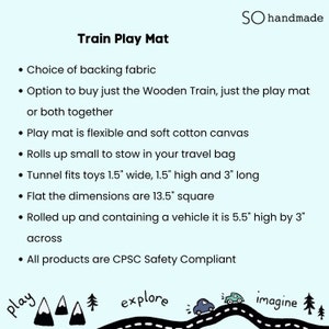 train play mat details