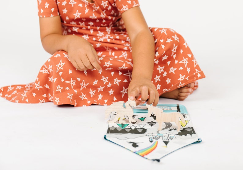 Set of 2 Travel Playmats Toddler Gifts Gifts for twins Etsy