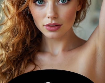 Sapphire Gaze | Ai Nude Digital Download