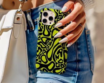 Formula Motorsports Racing Driver Colorful Phone Case, Neon Abstract Phone Cover for iPhone 17 16 15 14 13 12 Pro Max, Samsung S25 S24 Ultra