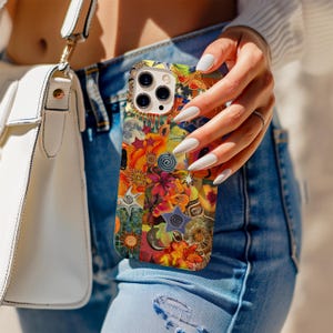 Retro Whimsy Artistic Collage Phone Cases, Star Phone Case, Estetiskt Fodral, Abstrakta Funky Designs, iPhone 18 17 16 15 14 13 12 11, Samsung