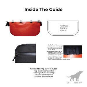 ModSling Modular Sling Bag Sewing Pattern (PDF Download) image 8