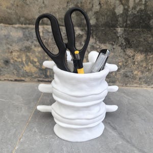 3D Printed Lumbar Spine Model, Human Anatomy Parts, Pen Holder, Xray Tech Gift, Medical Grad Gift, Med Rad Student, Physiotherapy Gift