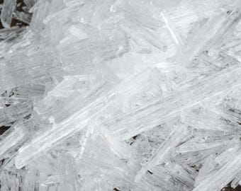 Menthol Crystals | Pure Mentha Arvensis | Aromatherapy DIY | Soap & Salve Making | 1oz–5lb