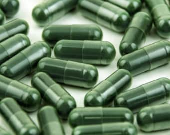 Spirulina-capsules | Puur Veganistisch Poeder | Geen vulmiddel | 60/120/180 kt