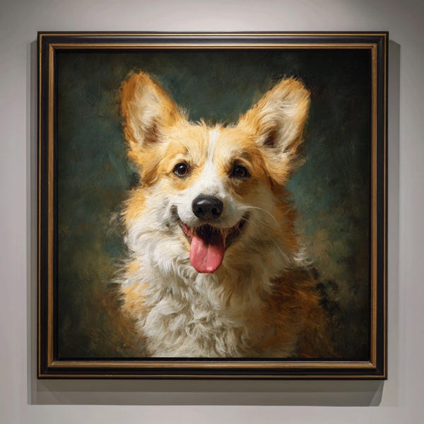 Custom Hand-painted Pet Portrait Oil Painting on Canvas Personalized Commission Loss Memorial Gift from Photo Dog Painting Birthday Gifts