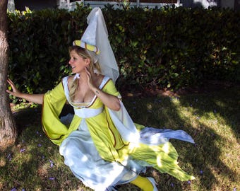 Disfraz de princesa de estilo renacimiento medieval