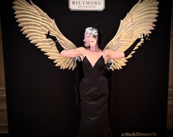 Vestido gótico con corsé