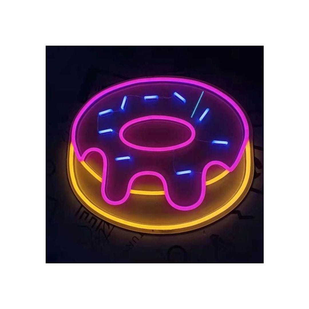Frosted Donut LED Neon Sign, Kids Room Decor - Etsy