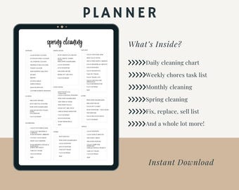 The Organized Mom | Cleaning & Organizing Planner