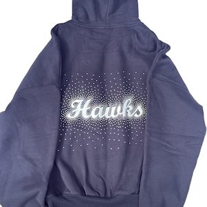 CUSTOM Strass Scatter Sweatshirt / Hoodie