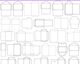 Pakiet szablonów kopert SVG | Plik do wycinania kopert na pieniądze Cricut | Uchwyt na kartę podarunkową SVG | Koperta ślubna w formacie PNG | Sylwetka koszulki na kartę