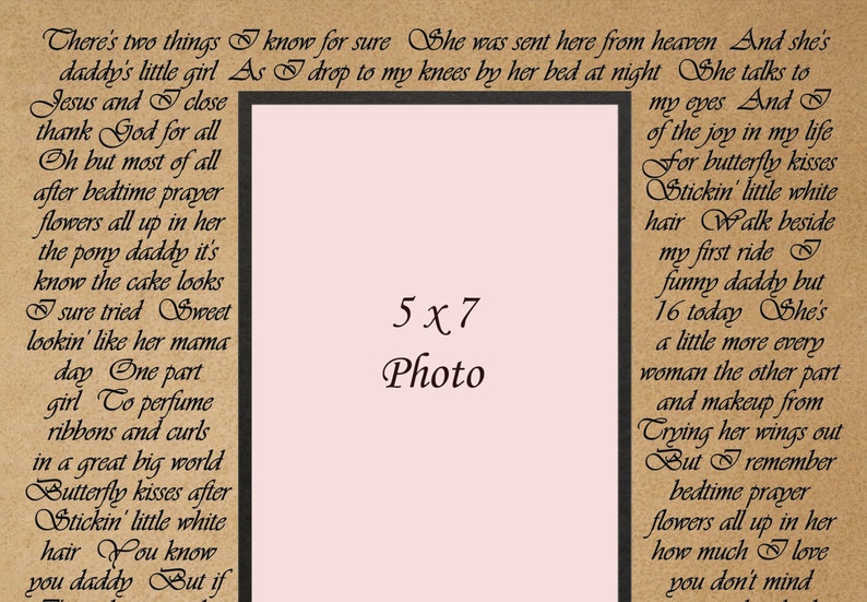 Butterfly Kisses / Gift for Dad / Father of the Bride Gift / Etsy