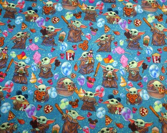 Baby Alien - Cotton Lycra - By the Yard
