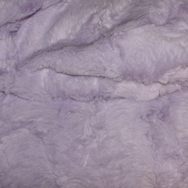 Lavender - Minky - Hide Soft Cuddle - Minky - by the Yard - Retired Color by Shannon Fabrics