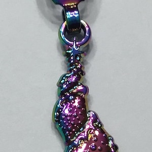 Christmas Thief Tree - zipper pull - size 5 - Set of 5 or 10