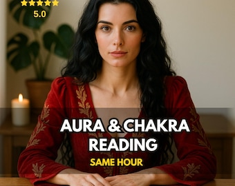 Leitura da Aura na Mesma Hora | Leitura Intuitiva dos Chakras e Análise Energética | Orientação Energética Psíquica