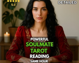 Soulmate Tarot Reading | Same Hour Psychic Love Insight | Discover Your True Connection