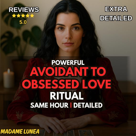 Avoidant to Obsessed Love Ritual, Twin Flame Attraction Ritual, Romantic Magnetism Ritual, Intense Love Energy Invocation