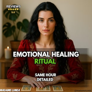 Emotional Healing Ritual | Heart Healing & Inner Peace | Release Emotional Pain | Gentle Energy Renewal image 1