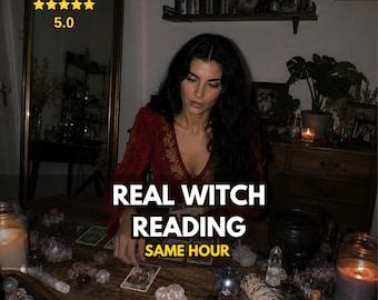 Real Witch Psychic Reading | Authentic Energy Scan & Blind Intuitive Reading | Same HourDelivery,  Detailed Insight