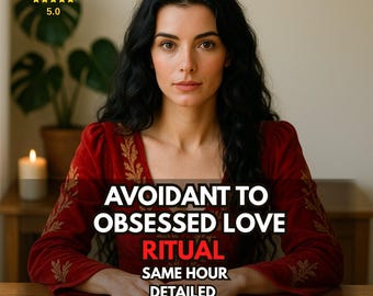 Avoidant to Obsessed Love Ritual, Twin Flame Attraction Ritual, Romantic Magnetism Ritual, Intense Love Energy Invocation