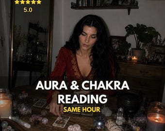 Lecture d'aura à la même heure | Analyse intuitive des chakras et analyse énergétique | Orientation de l'énergie psychique