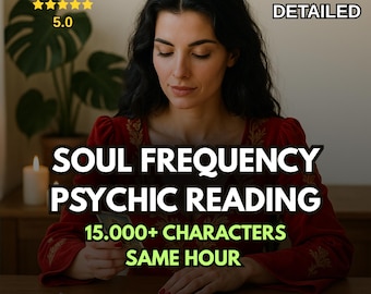 Same Hour Soul Frequency Reading | Intuitive Energy Insight | Love Career Future Destiny Life Purpose Detailed Reading