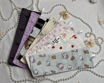 Handmade Fabric Bookmark – Gift for Book Lovers, Reading Accessory