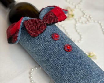Suit Style Wine Bottle Cover – Elegant Gift Bag for Wine Bottles