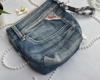 Upcycled Handmade Denim Bag