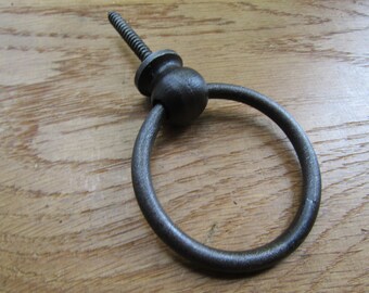 Rustikaler Eisen RING BOSS Griff Ring Pull Schrank Möbelbeschlag