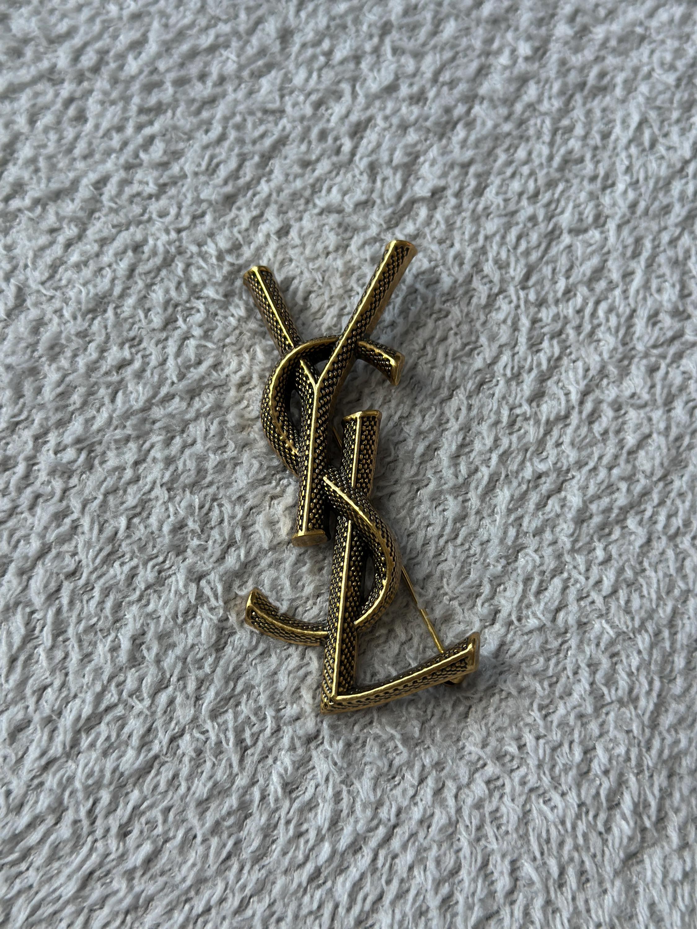 Vintage Ysl Brooch - Etsy