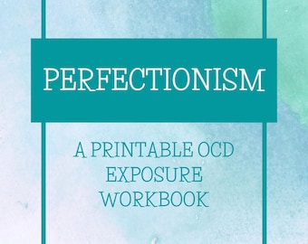 Perfektionismus OCD Arbeitsbuch | Druckbares Warenwirtschafts-Spiel zur Konfrontationstherapie | OCD-Behandlungswerkzeug | Digitale Ressourcen für psychische Gesundheit