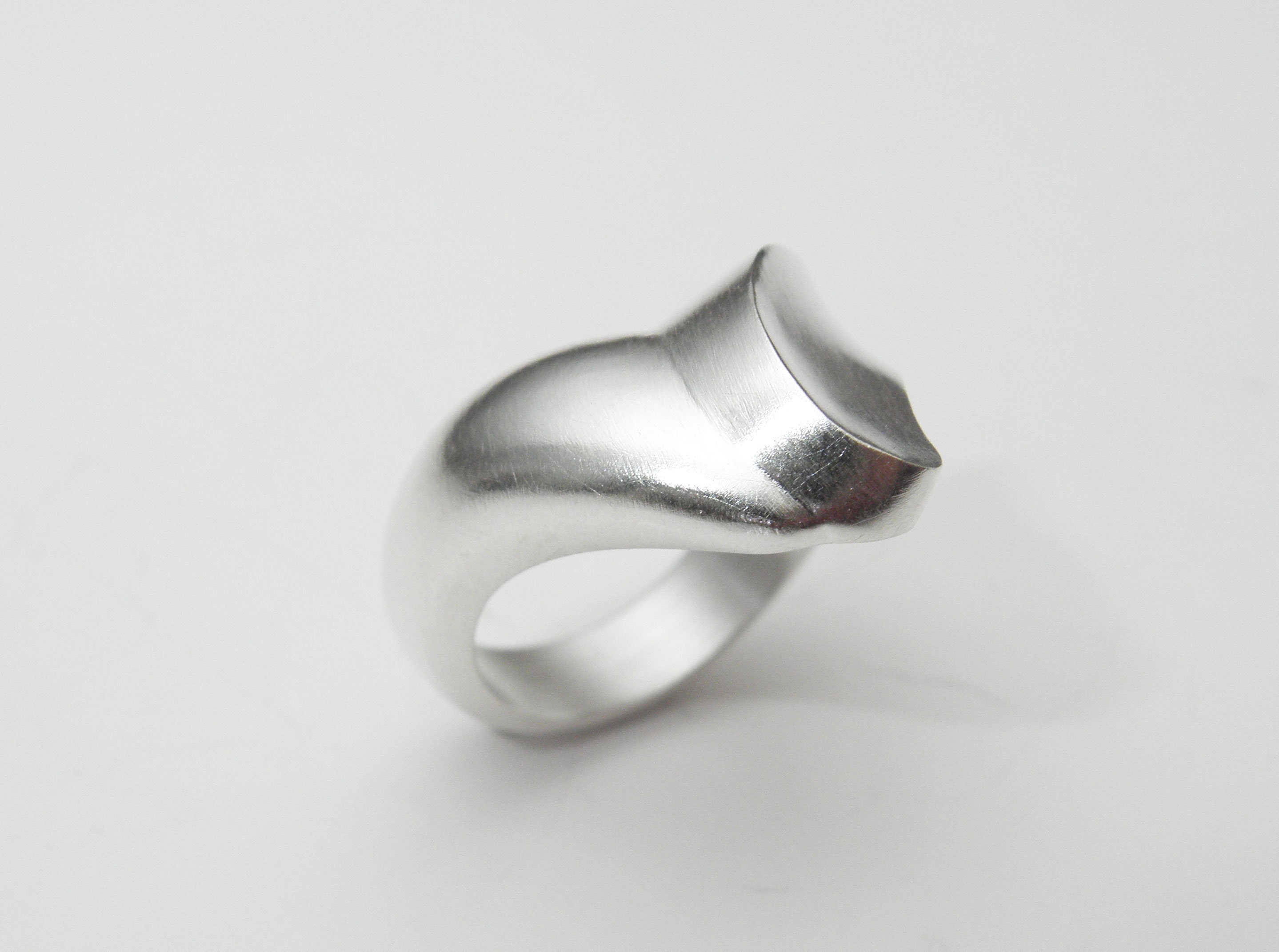 ☆TATIANA☆ Silver 925 Big Wave Ring CR1848 Big Wave Ring in Sterling Silver - Etsy