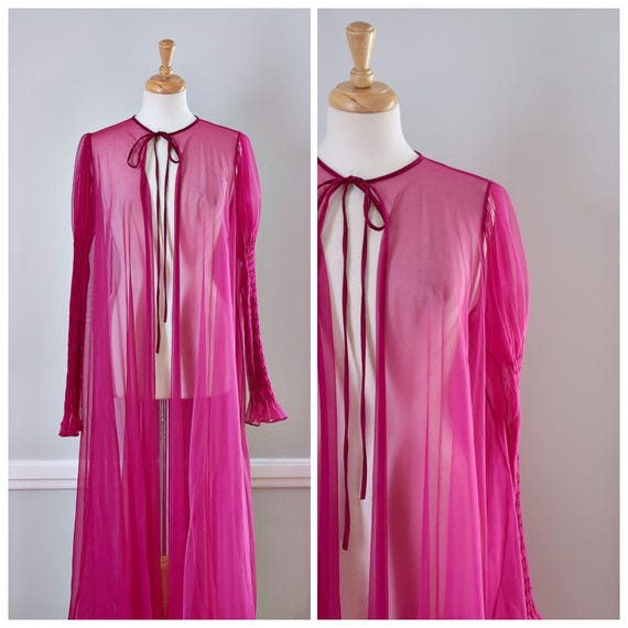 Vintage Sheer Robe