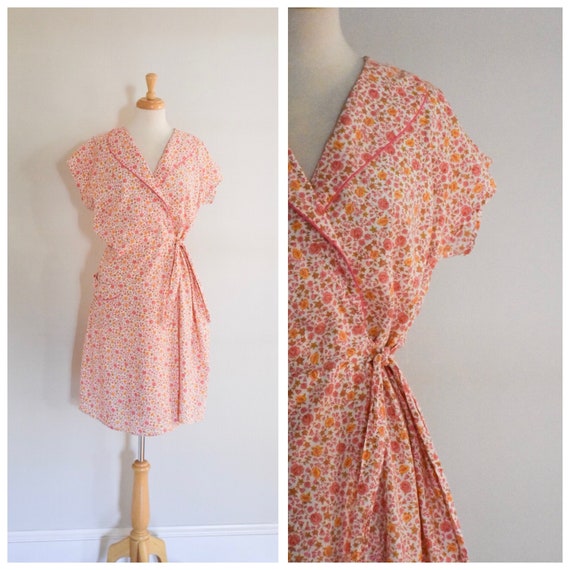 1940s Vintage Wrap Dress