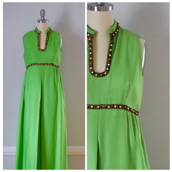 Vintage 60s Maxi Dress