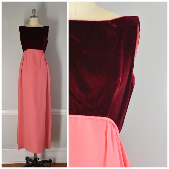 Vintage 60s Formal Dress