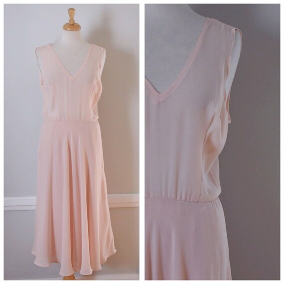 Vintage 80s Miss Elliette Sheer Dress