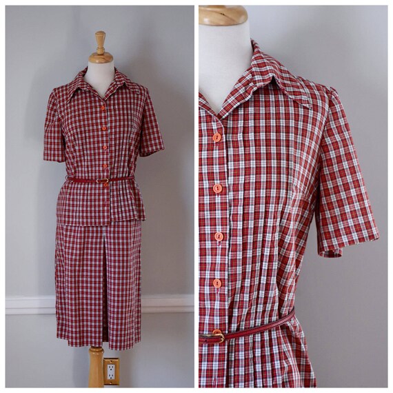 Vintage 60s Skirt and Blouse
