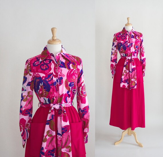 Vintage 70s House Dress