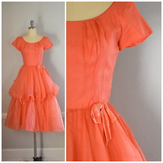 50s Tulle Fit and Flare Dress