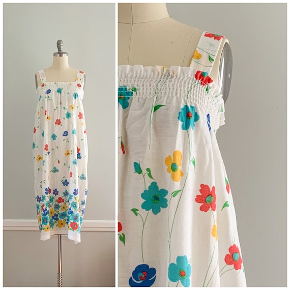 Vintage Floral Sundress