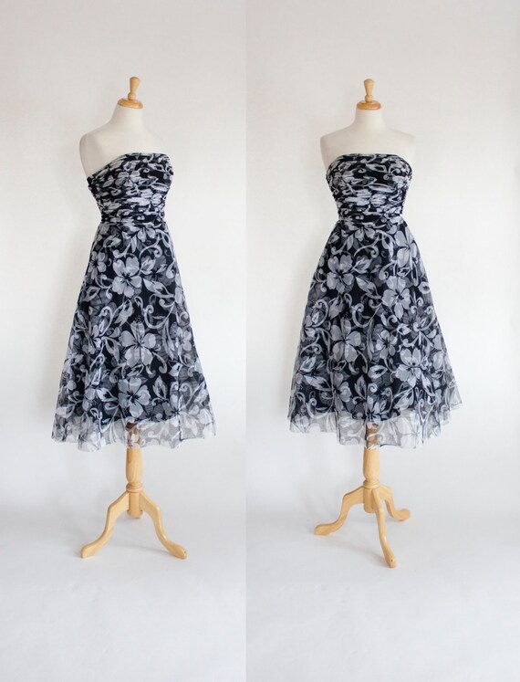 90s Vintage Tulle Dress